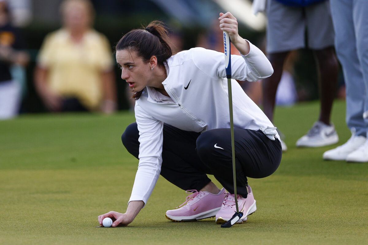 Want to own the shoes Caitlin Clark wore at The Annika? Here’s your chance