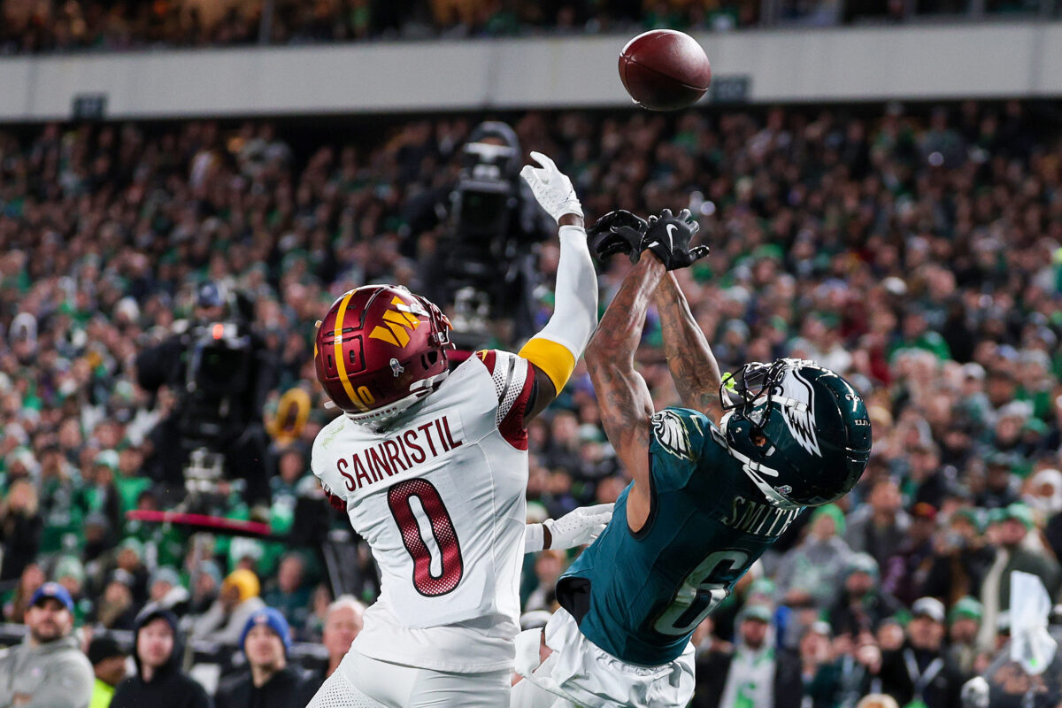 Everyone raving about Commanders CB Mike Sainristil after performance vs. Eagles