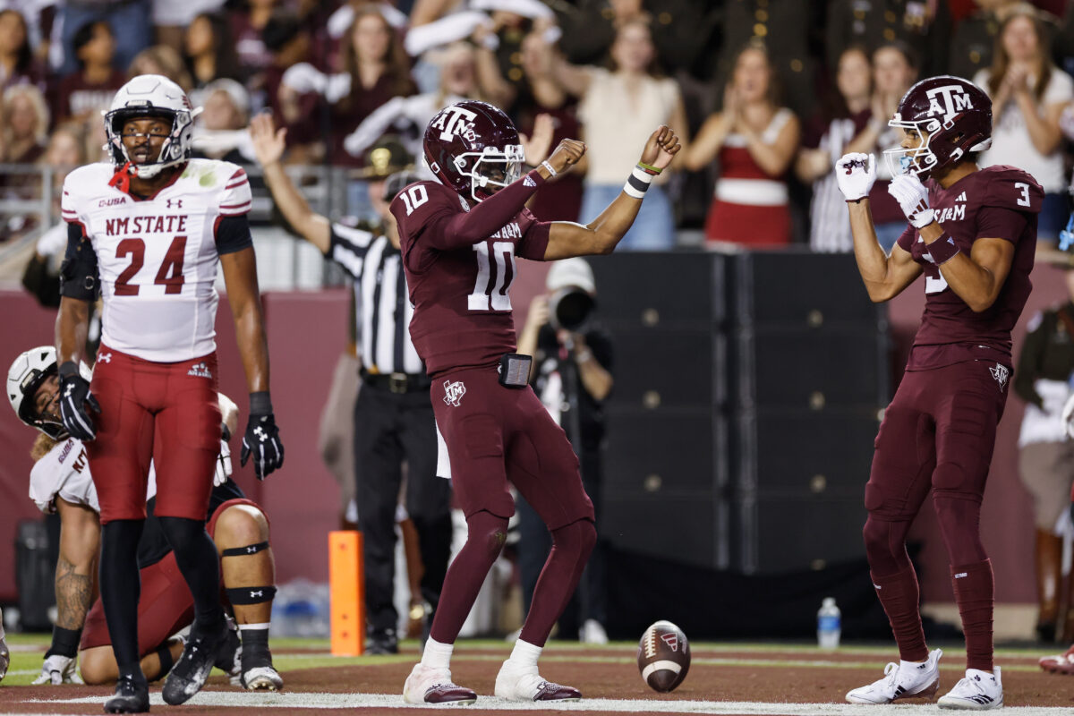 Notable Pro Football Focus grades after Texas A&M’s 38-3 win over New Mexico State