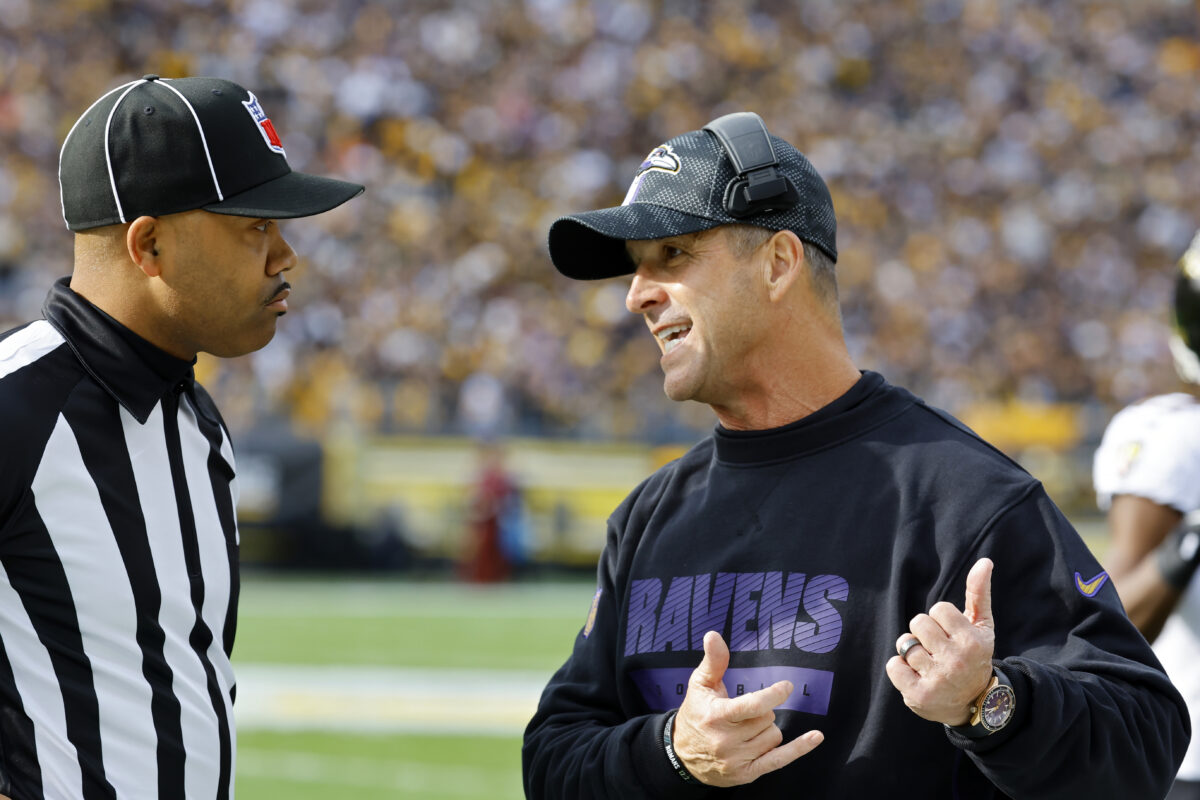 Ravens HC John Harbaugh reveals big reason why team lost to Steelers in Week 11