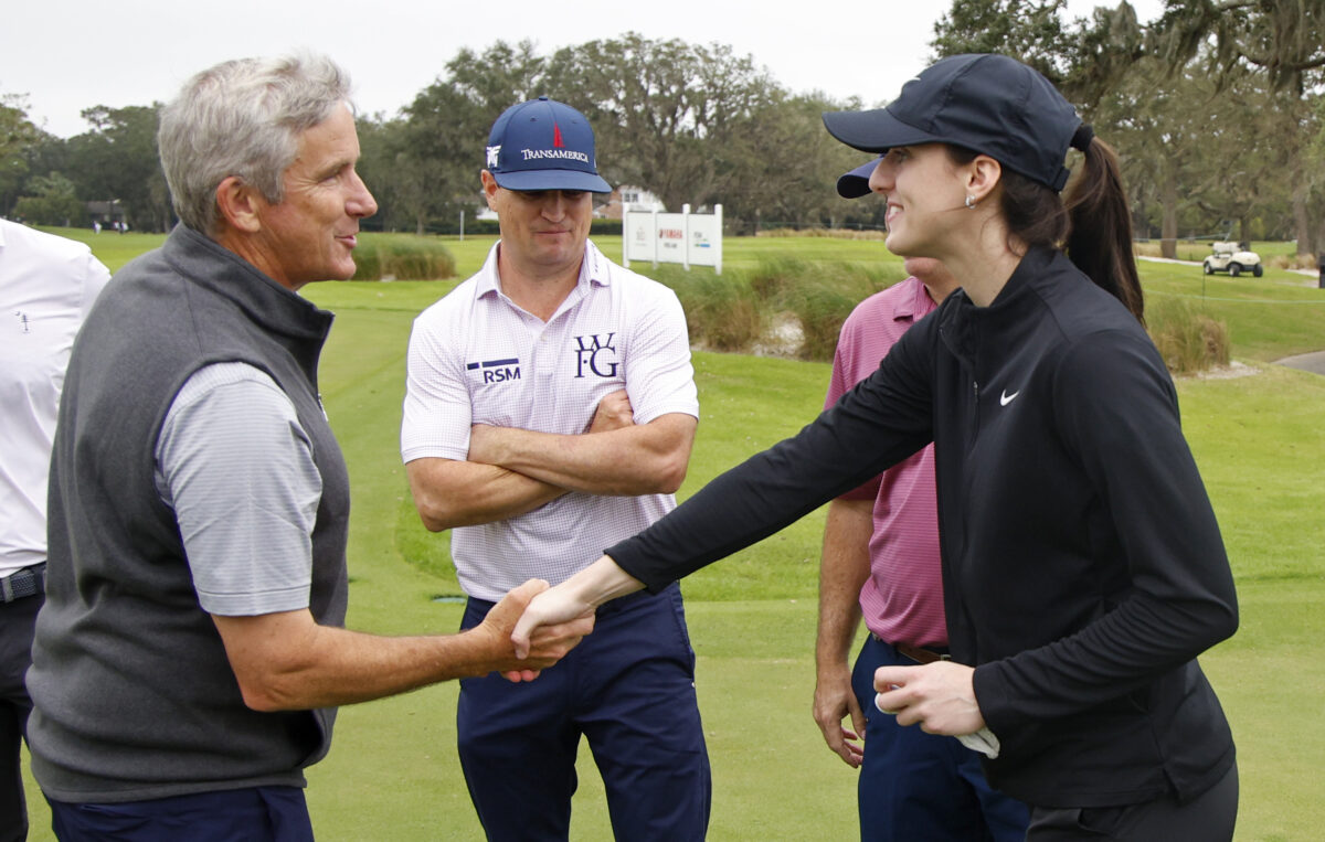 Photos: Tom Brady, Caitlin Clark among those in star-studded pro-am at the RSM Classic 2024