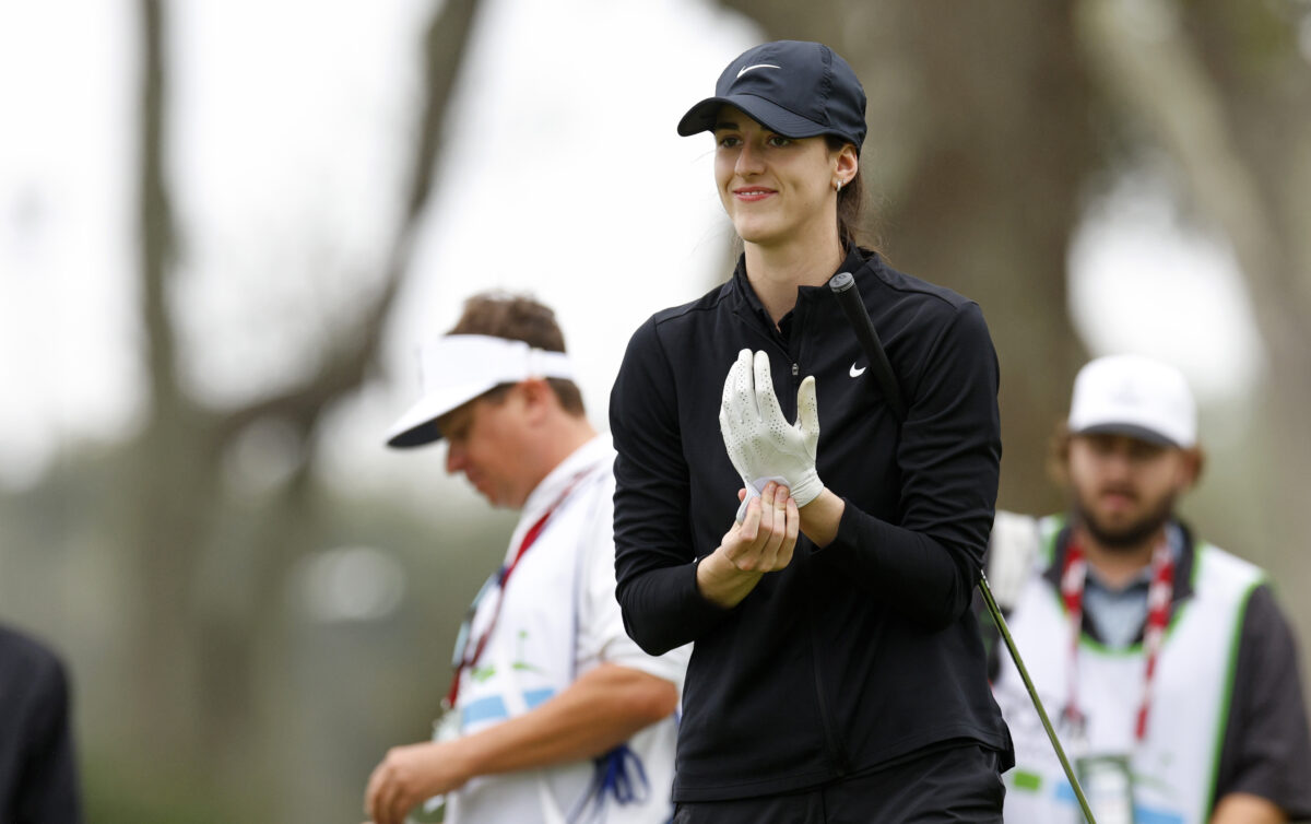 Caitlin Clark shined at the RSM Classic pro-am. Here’s what Zach Johnson and Jay Monahan had to say