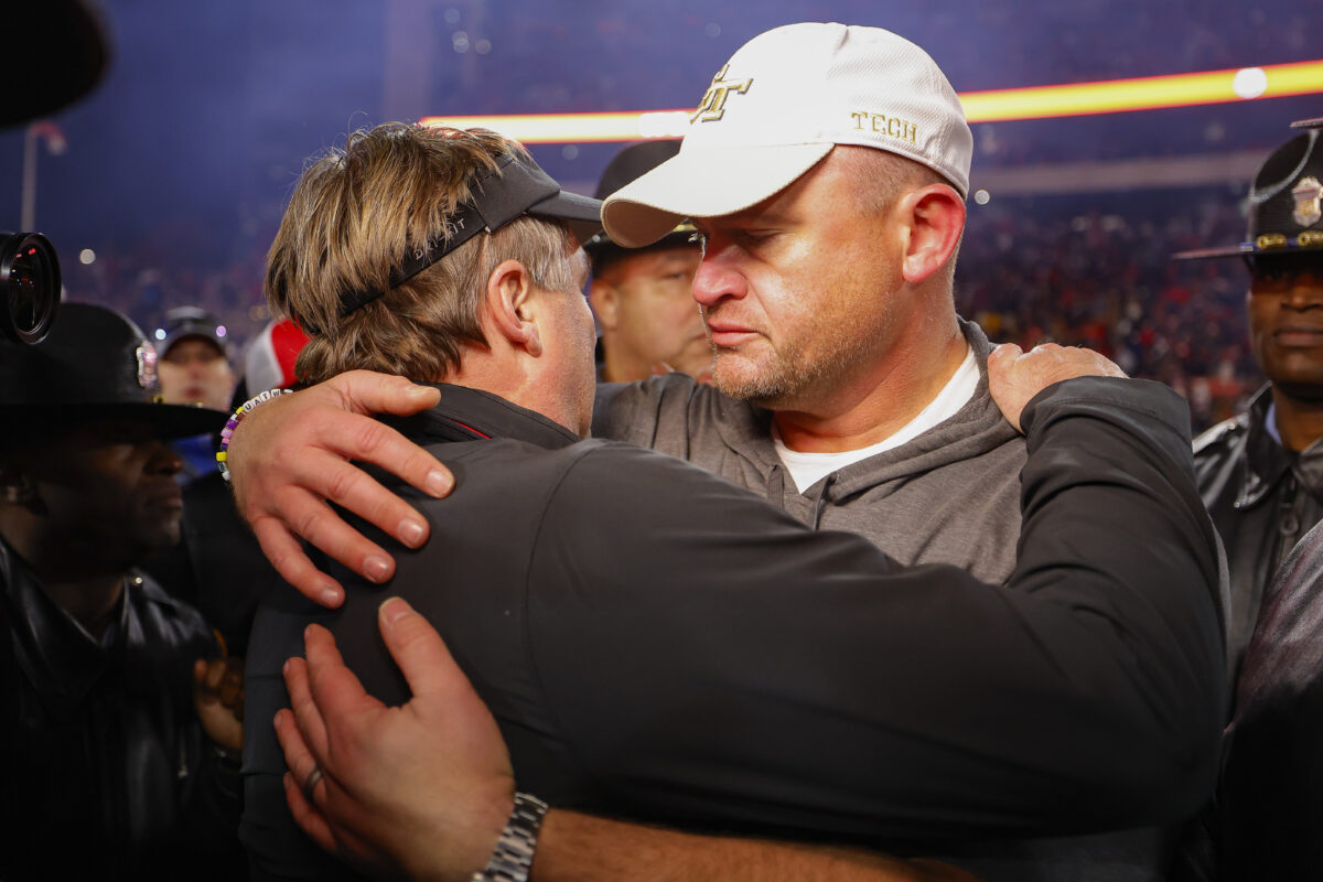 What Kirby Smart, Brent Key said during lengthy hug