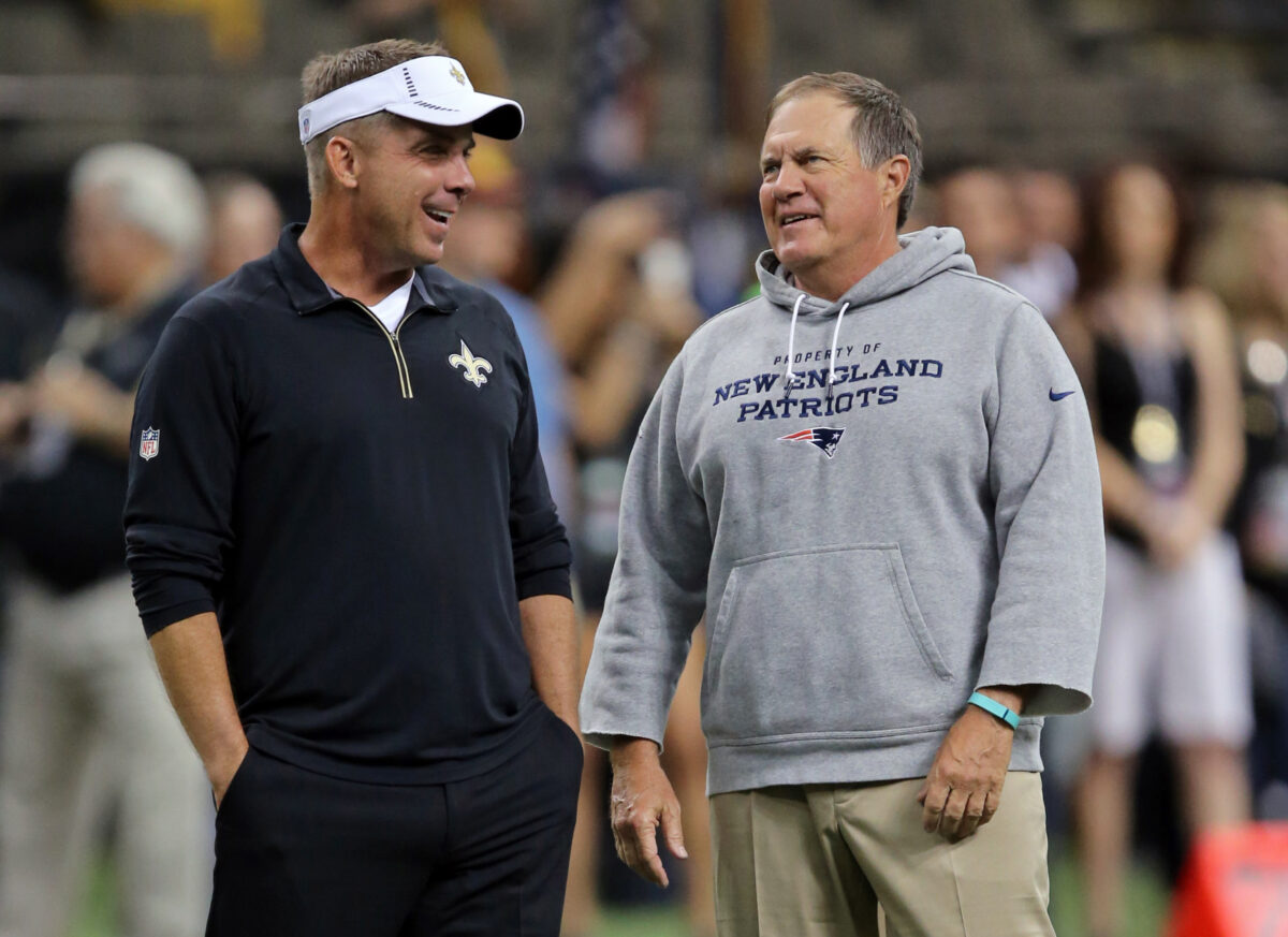 Bill Belichick says Sean Payton should be a Coach of the Year candidate