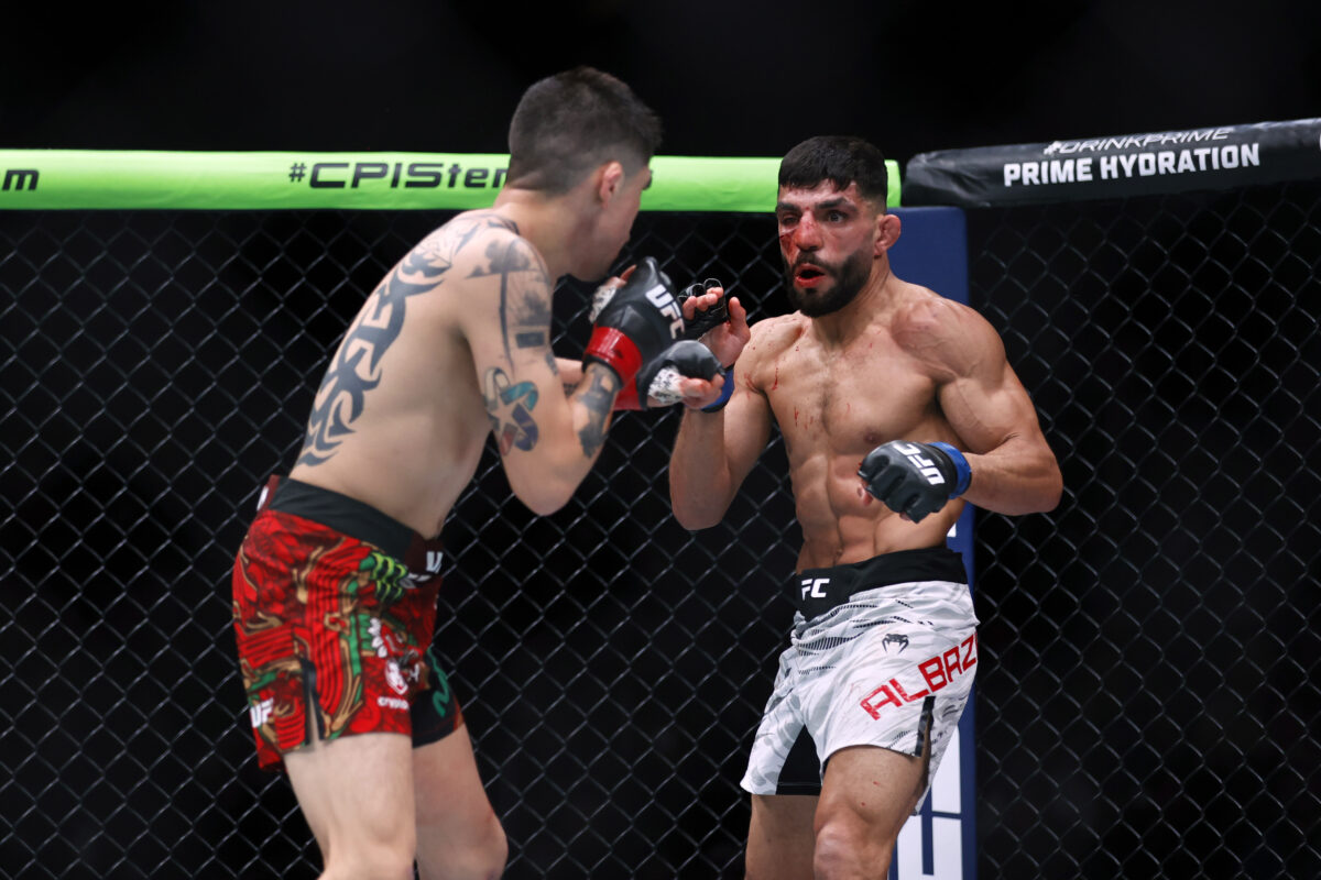 Amir Albazi says he’ll get back to flyweight contention after UFC Edmonton dismantling