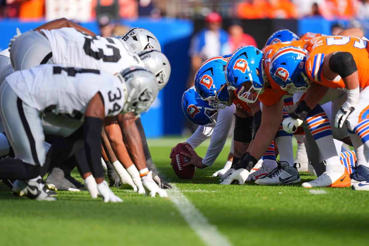 Broncos are favorites vs. Raiders in Week 12