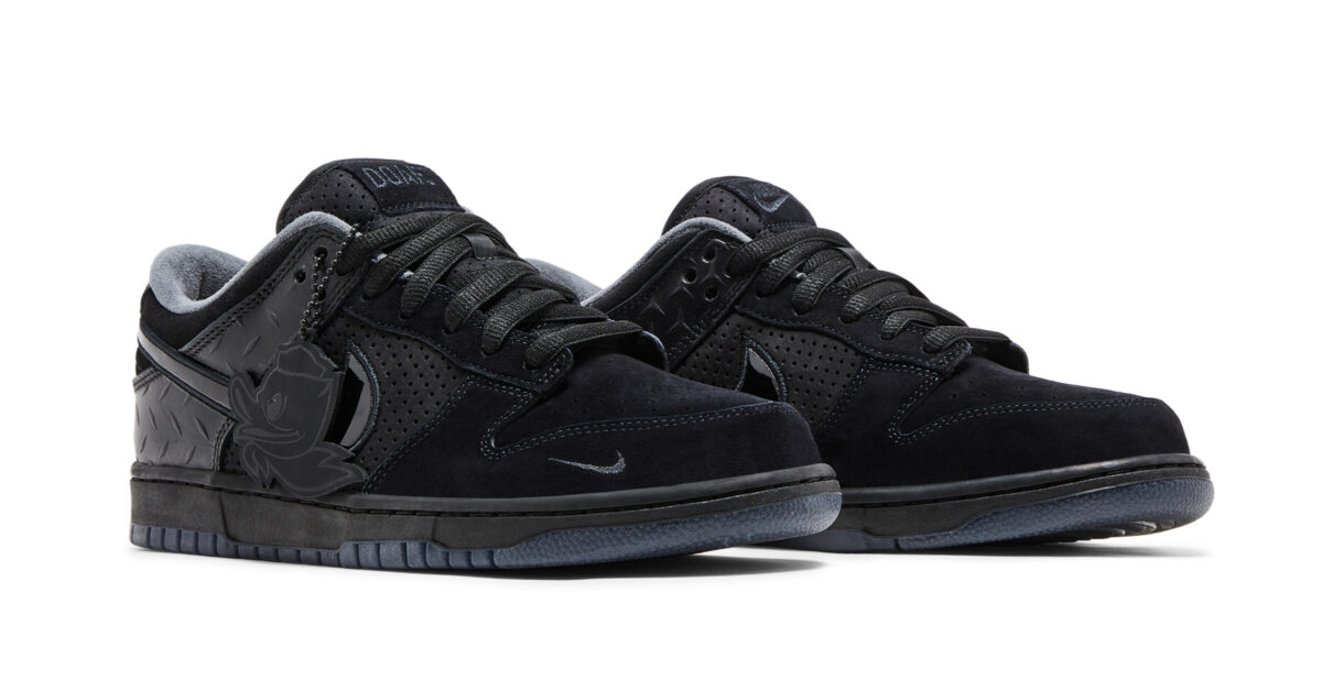 Ducks of a Feather to release Nike Dunk Low Triple Black Luxe “What the Duck Alternate”