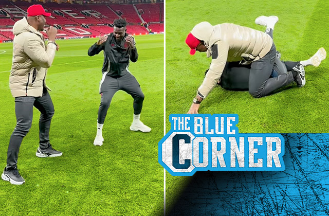 Video: Francis Ngannou takes down Manchester United keeper André Onana: ‘I demand a rematch’