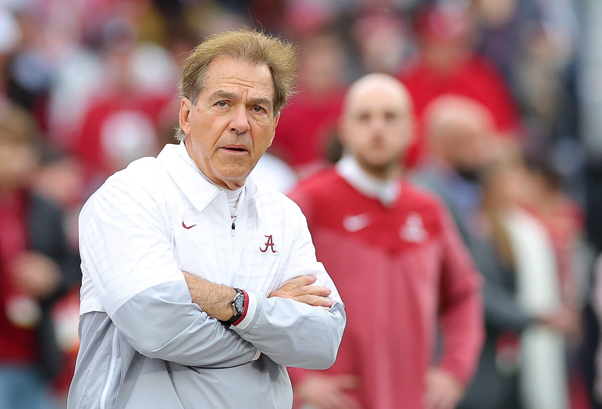 Nick Saban sends clear message to Alabama’s locker room before the Iron Bowl against Auburn