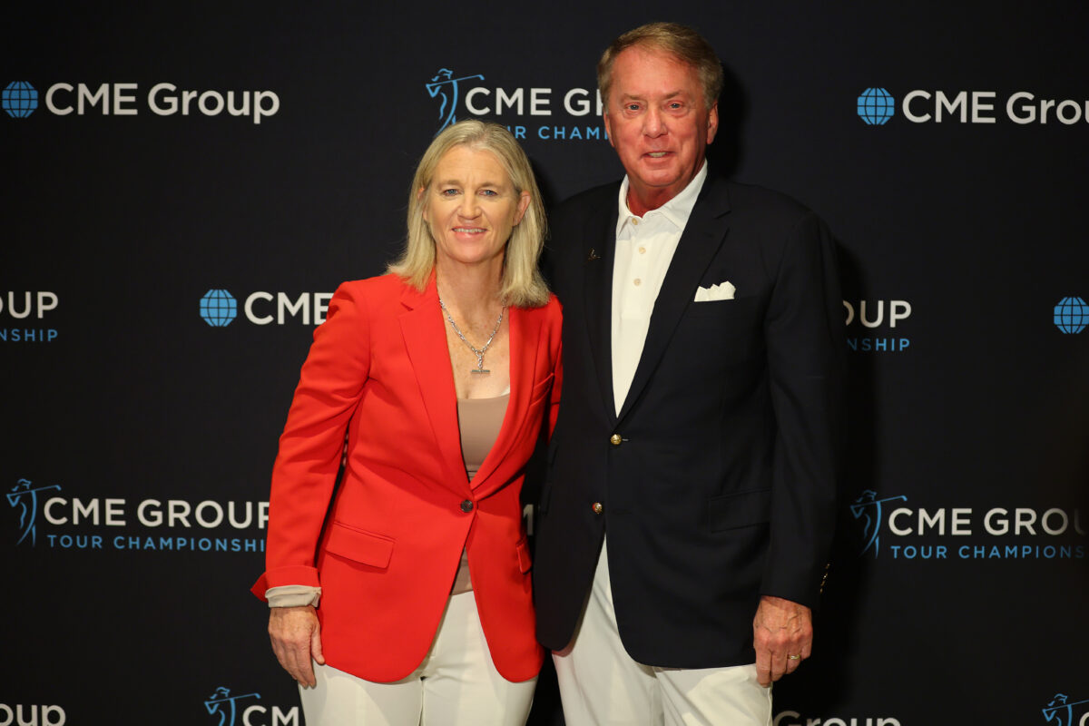 CME Group CEO grades LPGA commissioner Mollie Marcoux Samaan job performance A++