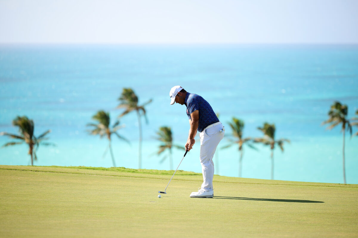 Even on the PGA Tour’s slowest greens, pros are missing plenty of short putts at the windy Butterfield Bermuda Championship