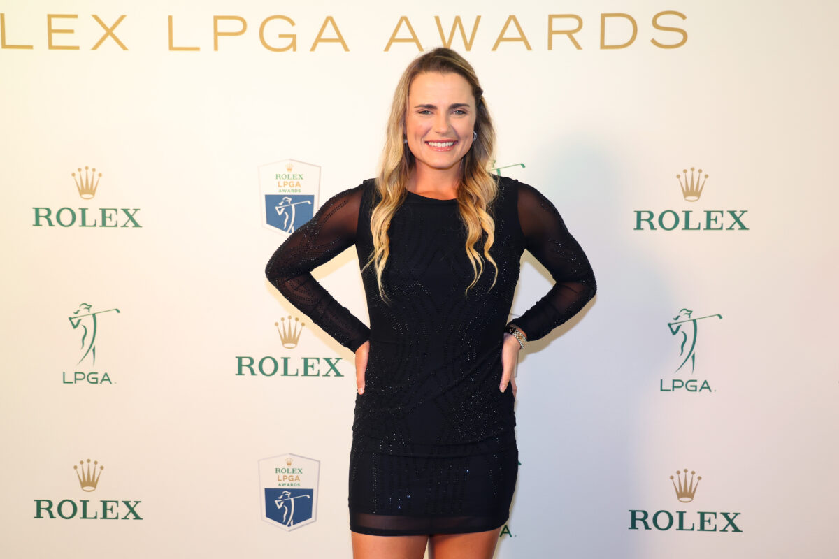 Watch: Lexi Thompson on green carpet at 2024 LPGA Rolex Awards: ‘Nights like this I’ll definitely miss’