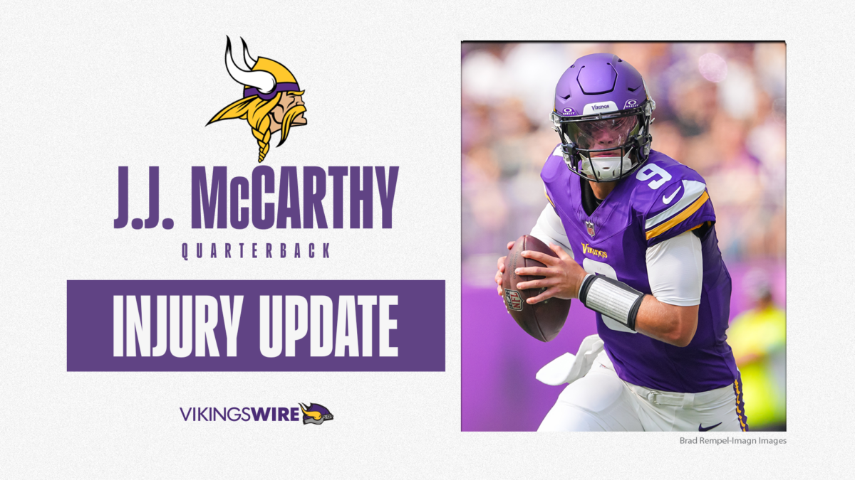 Vikings rookie J.J. McCarthy undergoes second procedure on injured knee