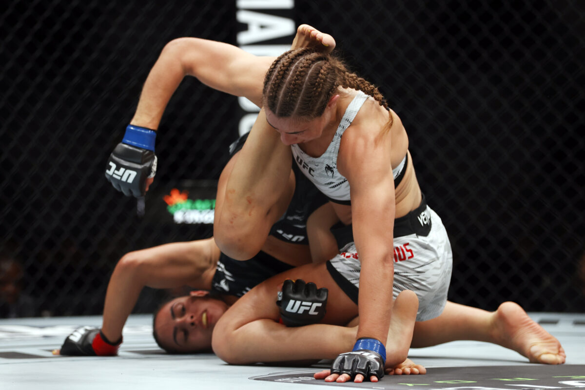 Jasmine Jasudavicius def. Ariane da Silva at UFC Fight Night 246: Best photos from Edmonton