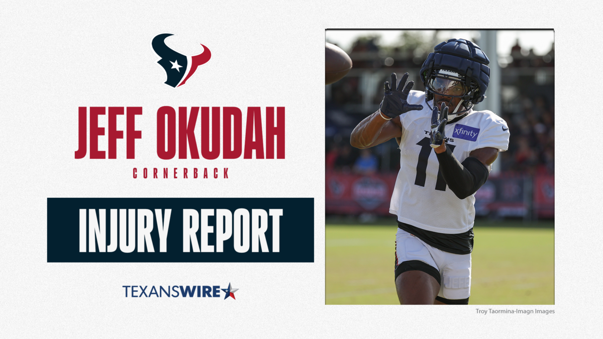 Will Jeff Okudah play this week? Latest injury updates for Texans CB