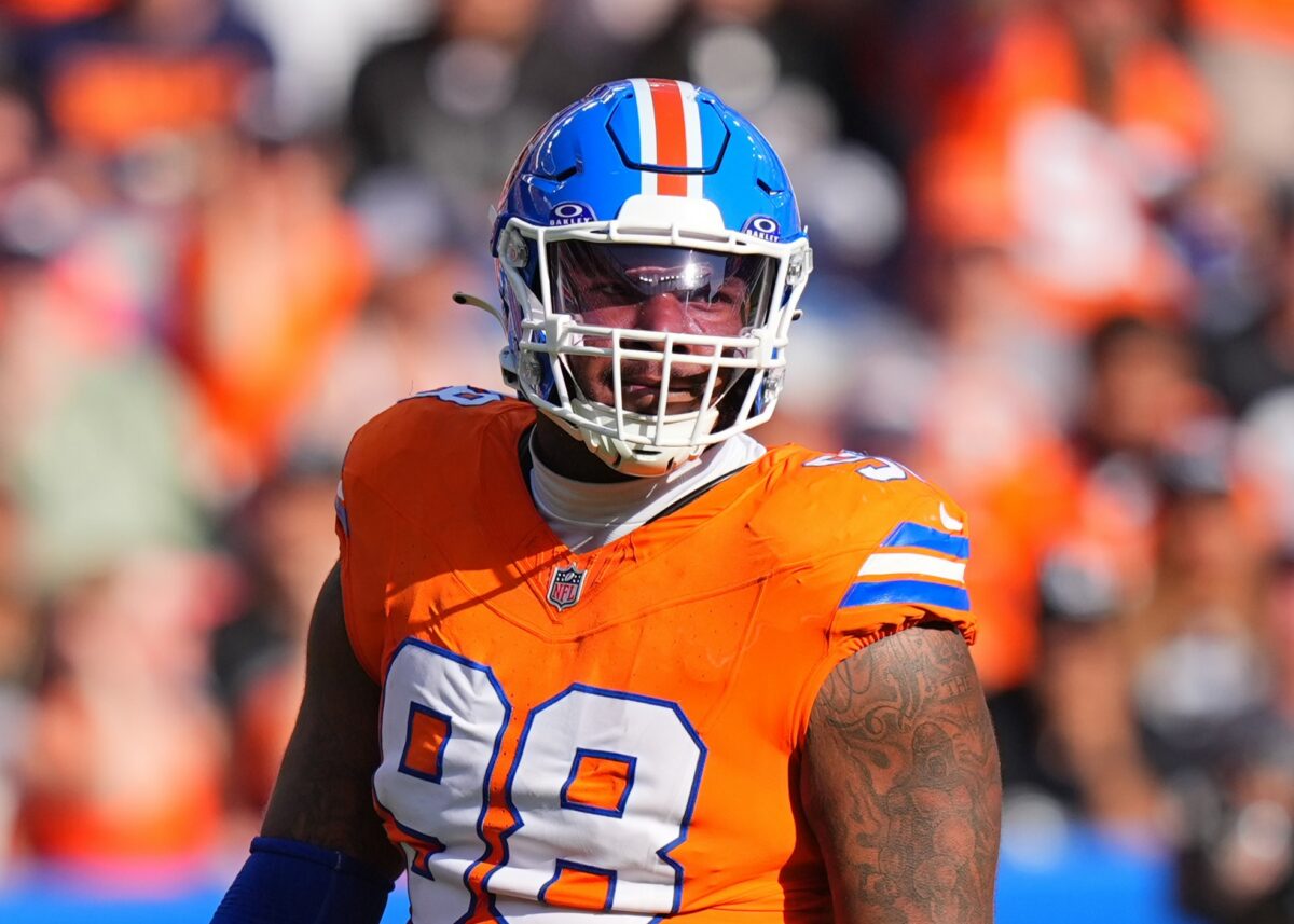 Broncos DL John Franklin-Myers receives Week 12 Game Ball from PFN