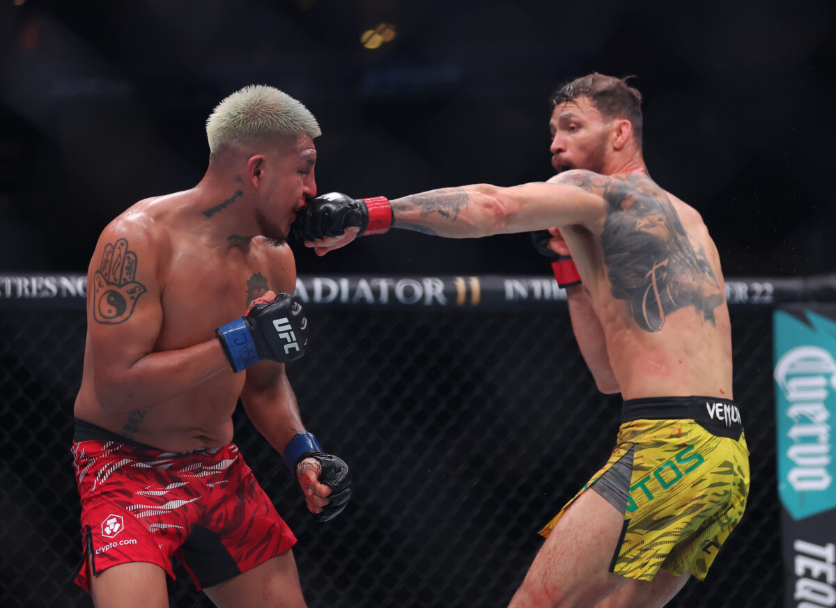 Mauricio Ruffy def. James Llontop at UFC 309: Best photos