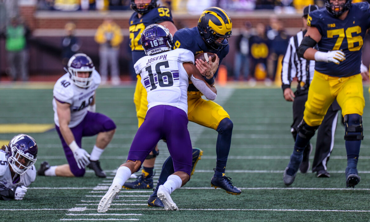 Michigan football vs. Northwestern kickoff time, channel revealed