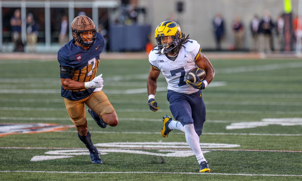 Michigan football announces uniform combo for Indiana game