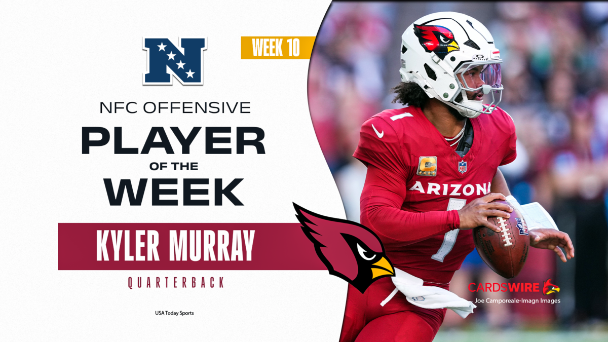 Cardinals have a new franchise leader in player of the week honors