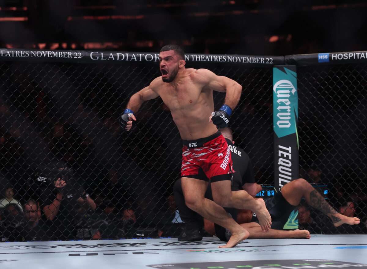 Ramiz Brahimaj def. Mickey Gall at UFC 309: Best photos