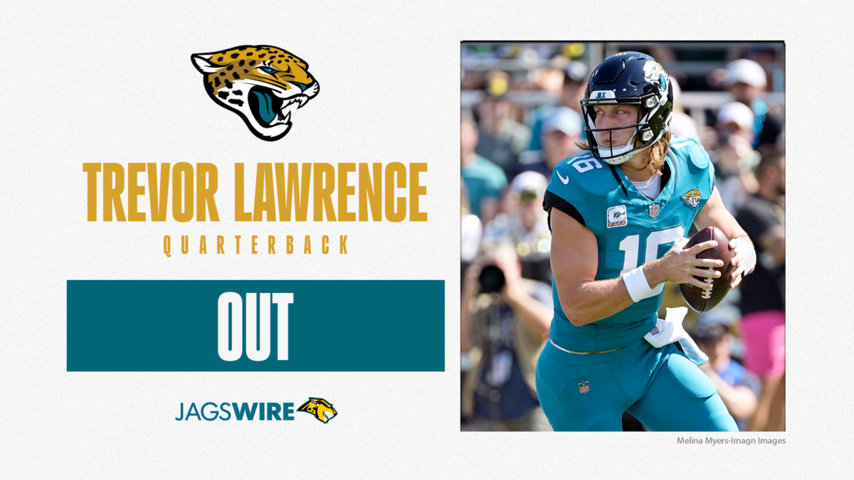 Report: Jaguars starting QB Trevor Lawrence out vs. Vikings