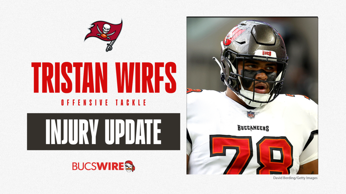 Bucs confirm injury Tristan Wirfs sustained against the 49ers