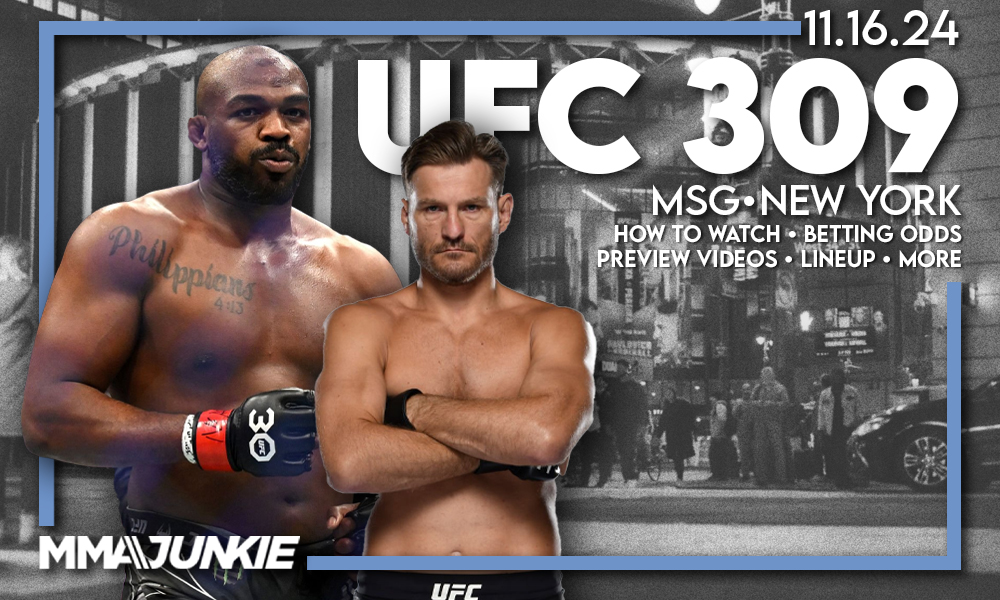 UFC 309: How to watch Jon Jones vs. Stipe Miocic title fight, New York lineup, odds, more