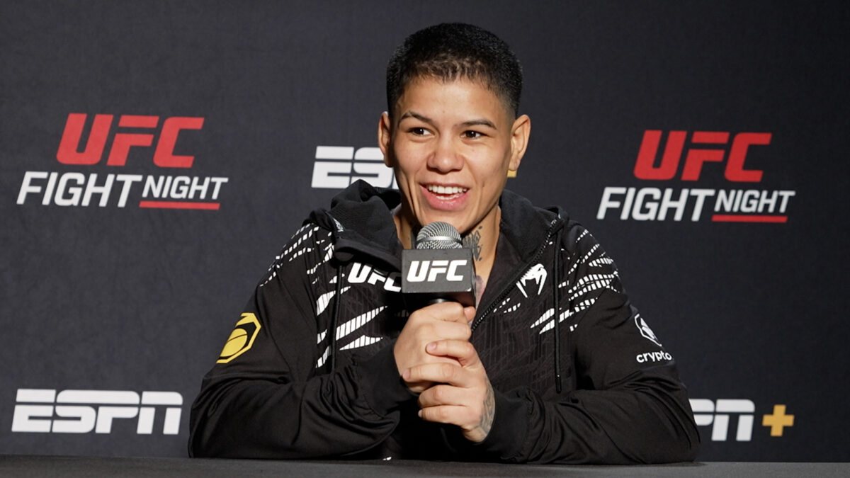 Denise Gomes knows one day she’ll be like Karolina Kowalkiewicz – fighting ‘young lions’ like her