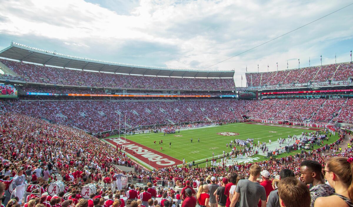 Alabama football game vs Mercer won’t be on TV channel