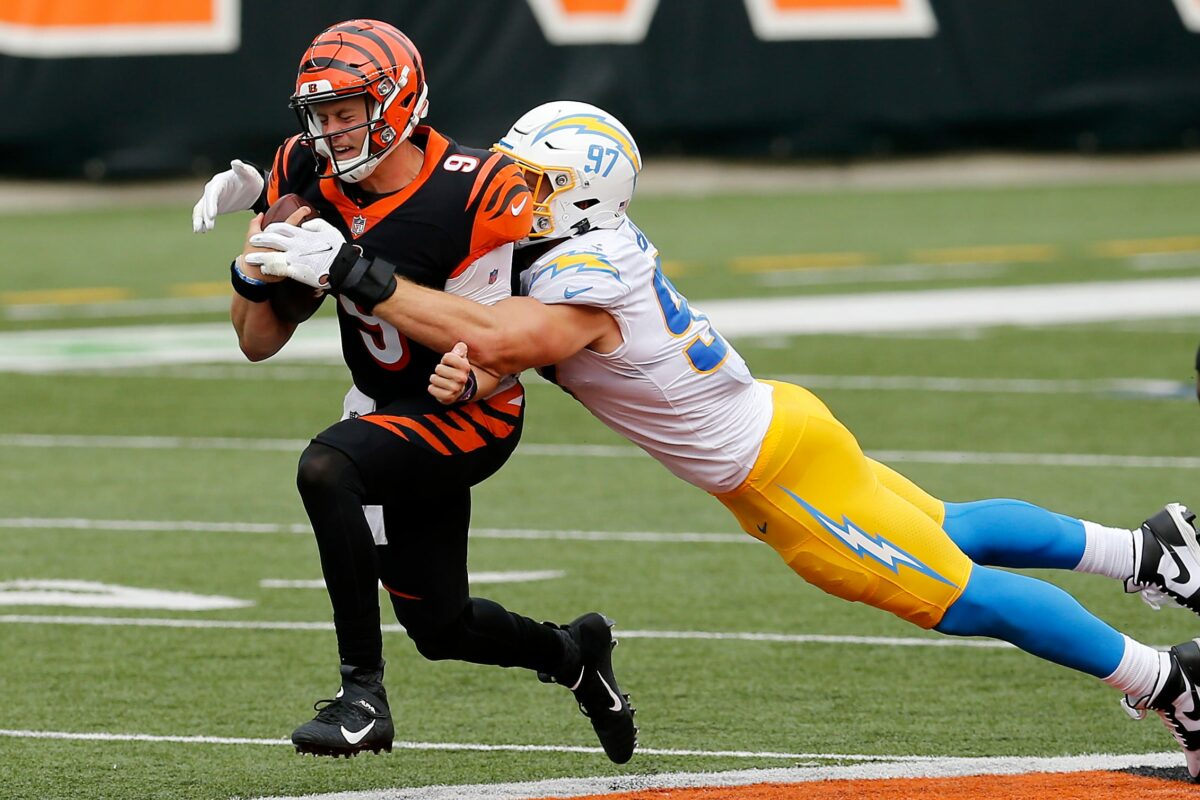 Chargers vs. Bengals flexed into Sunday Night Football