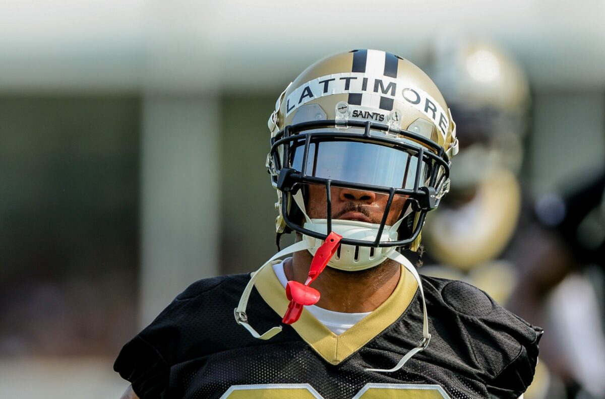 This outlet says Saints, Commanders both won Marshon Lattimore trade