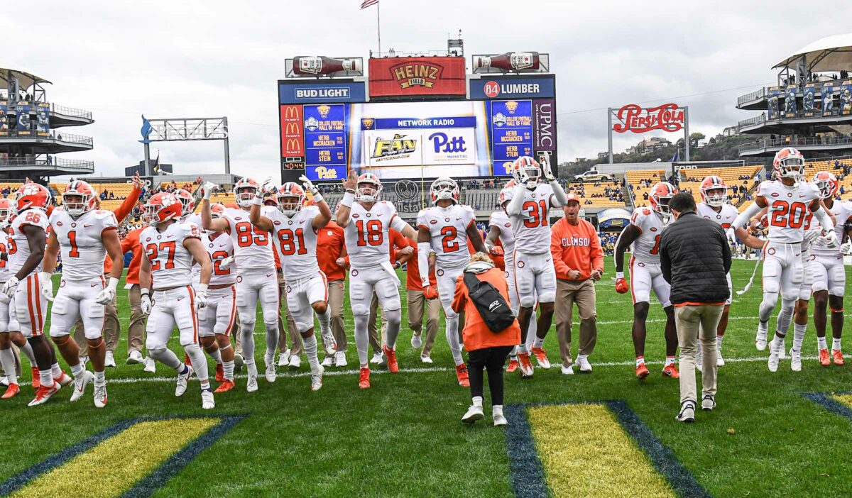 Kickoff time, TV info announced for Clemson football vs. Pitt on Nov. 16