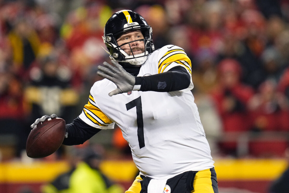 Ben Roethlisberger’s live reaction to Week 10’s game-ending penalty