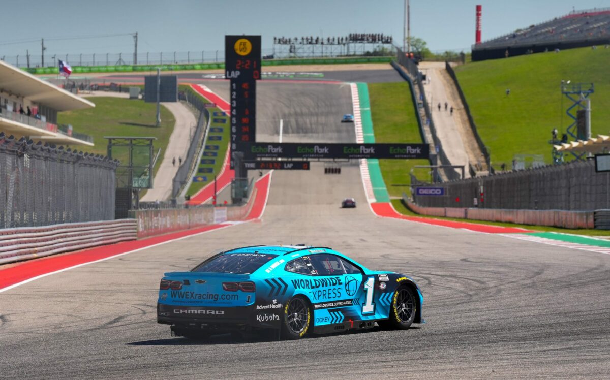 Circuit of the Americas track layout changed for the 2025 NASCAR season