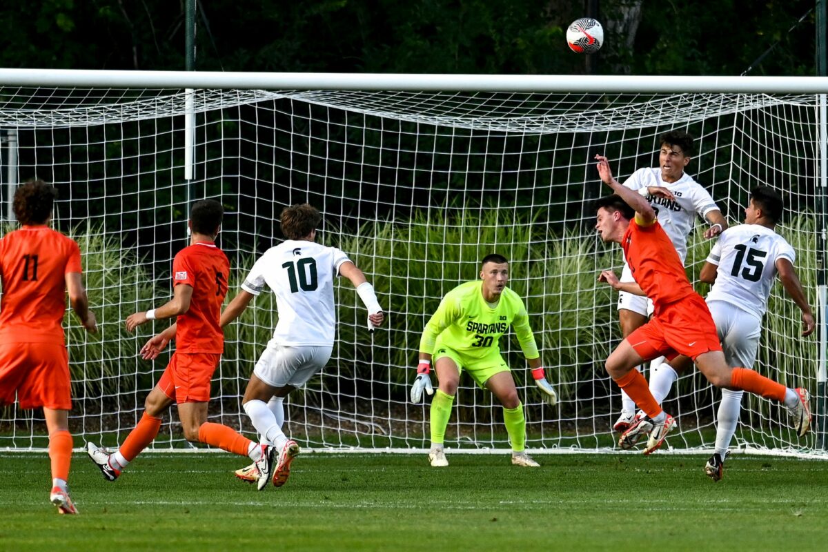 Michigan State goalkeeper earns a pair of honors