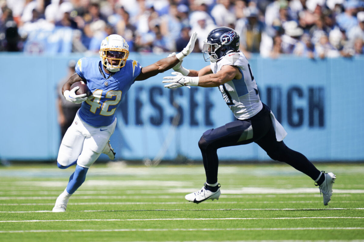 Announcers set for Chargers vs. Titans Week 10 game