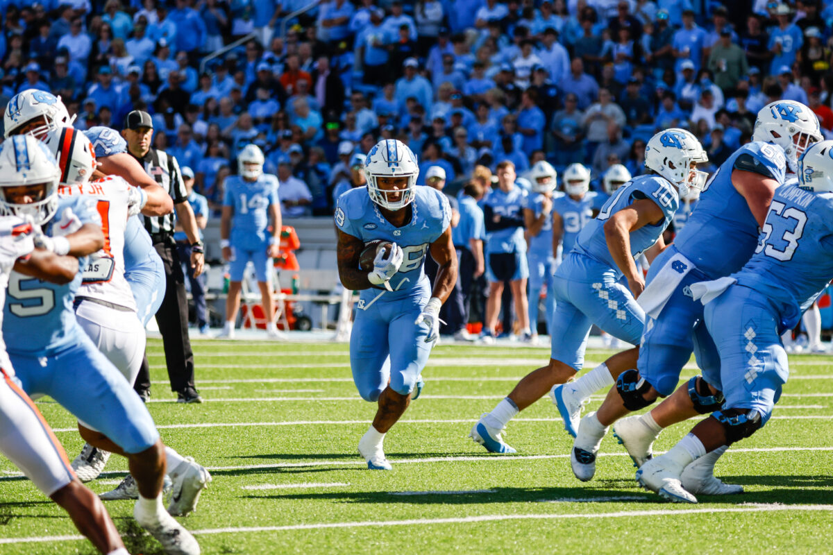 UNC football goes Carolina Blue Out against Wake Forest