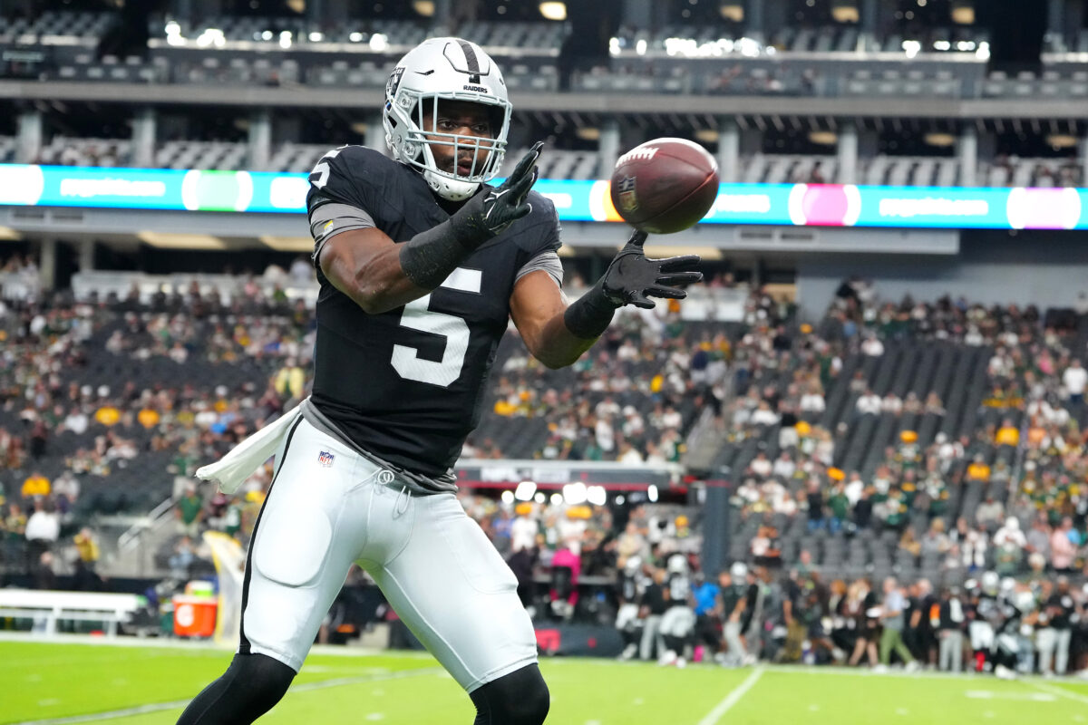 Watch: Raiders fake punt has AJ Cole connect with Divine Deablo for big yards