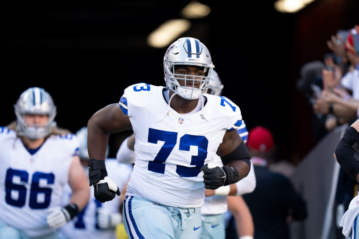 Cowboys starter with rehab group to start Week 11; backup OL has practice window activated