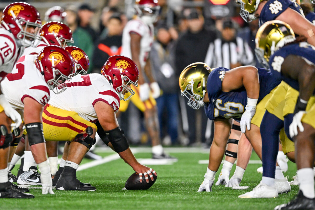 Kickoff time for USC-Notre Dame football remains unannounced