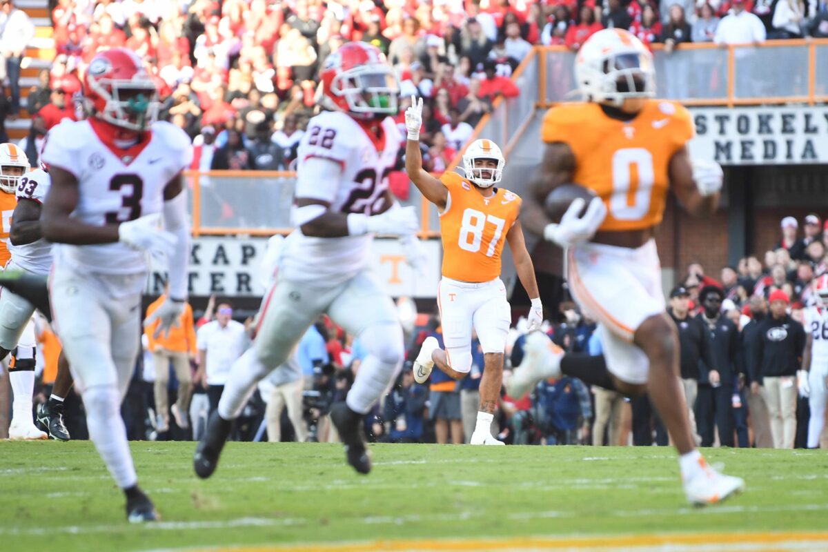 Series history of Georgia vs. Tennessee