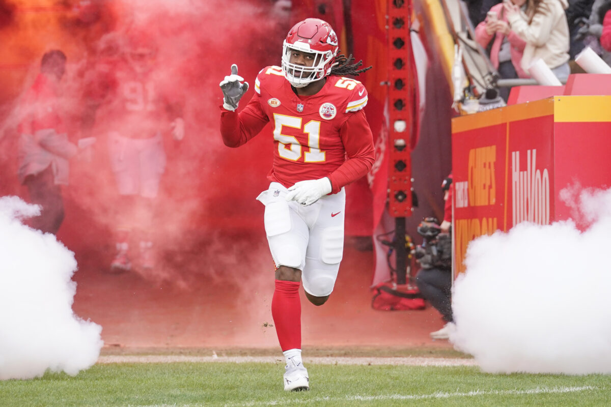 Is Mike Danna playing today? Injury updates for Chiefs DL