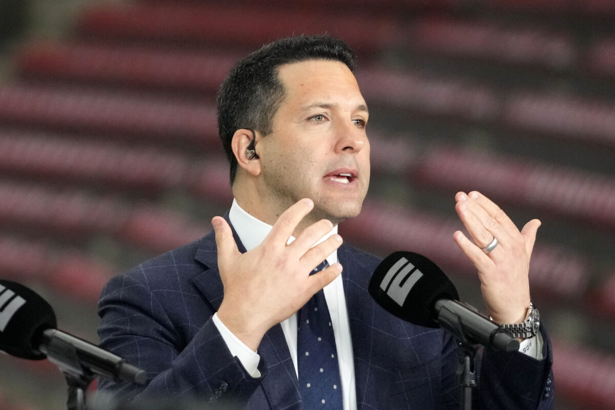 Adam Schefter poked fun at his illegal stream ‘scandal’ with an Amazon shoutout