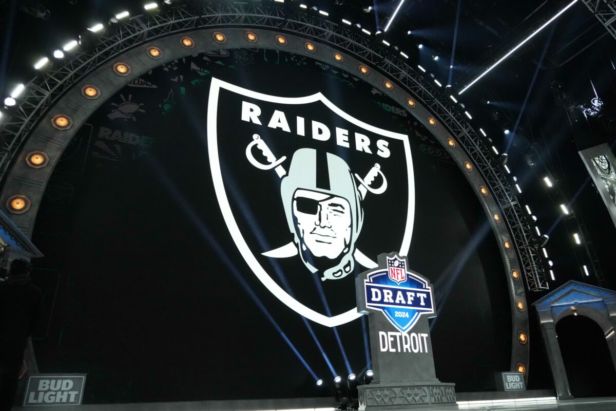 Where would the Raiders be drafting if the 2024 NFL season ended today?