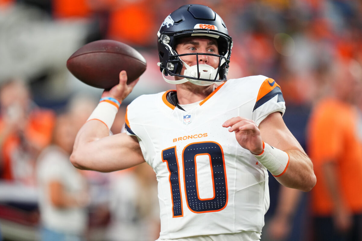 Brian Dawkins gives thoughts on what he thinks Broncos quarterback Bo Nix could do better