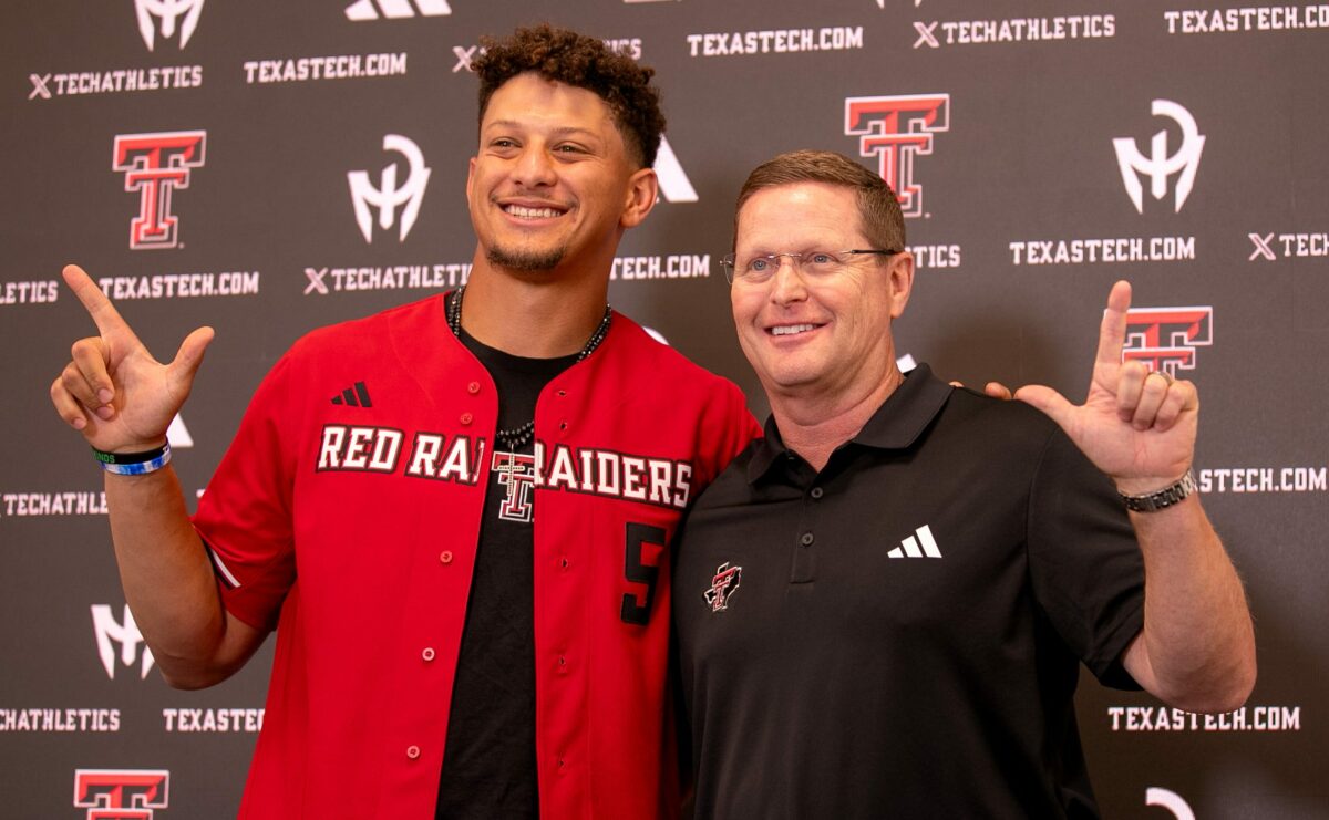 Texas Tech football drops uniform collaboration with Patrick Mahomes