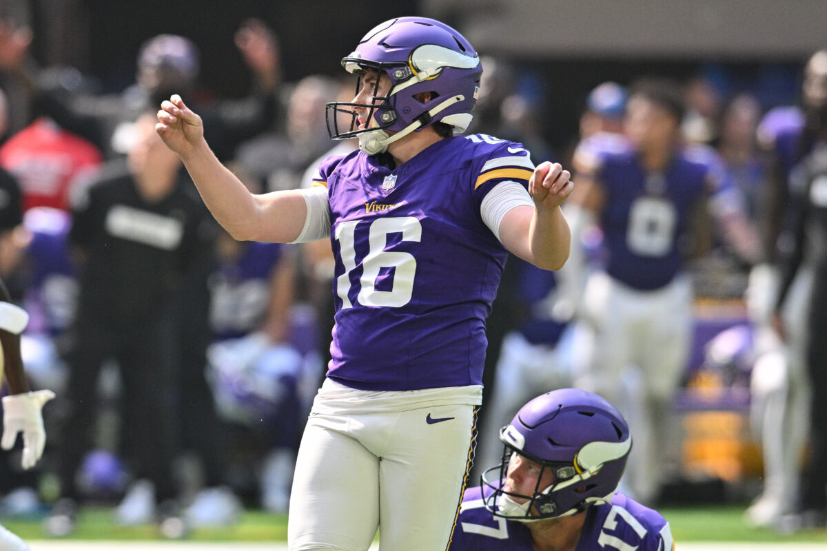 Vikings kicker Will Reichard finally missed a kick: Here’s what it means