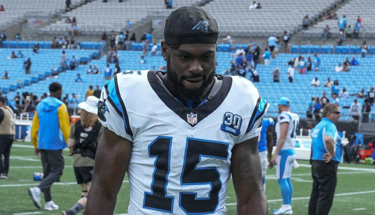 Panthers fans react to trade of WR Jonathan Mingo