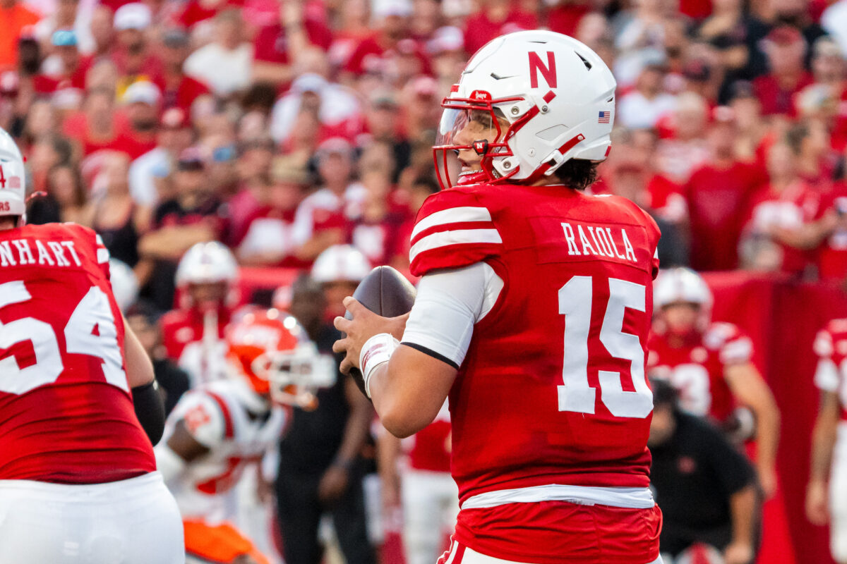 Is Dylan Raiola playing on Saturday? Injury updates for the Husker quarterback